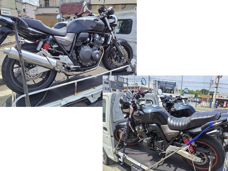 CB400車検